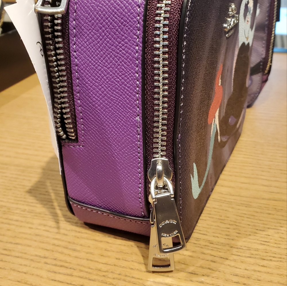Disney X Coach Box Crossbody With Ursula Motif Little Mermaid - Picture 7 of 10